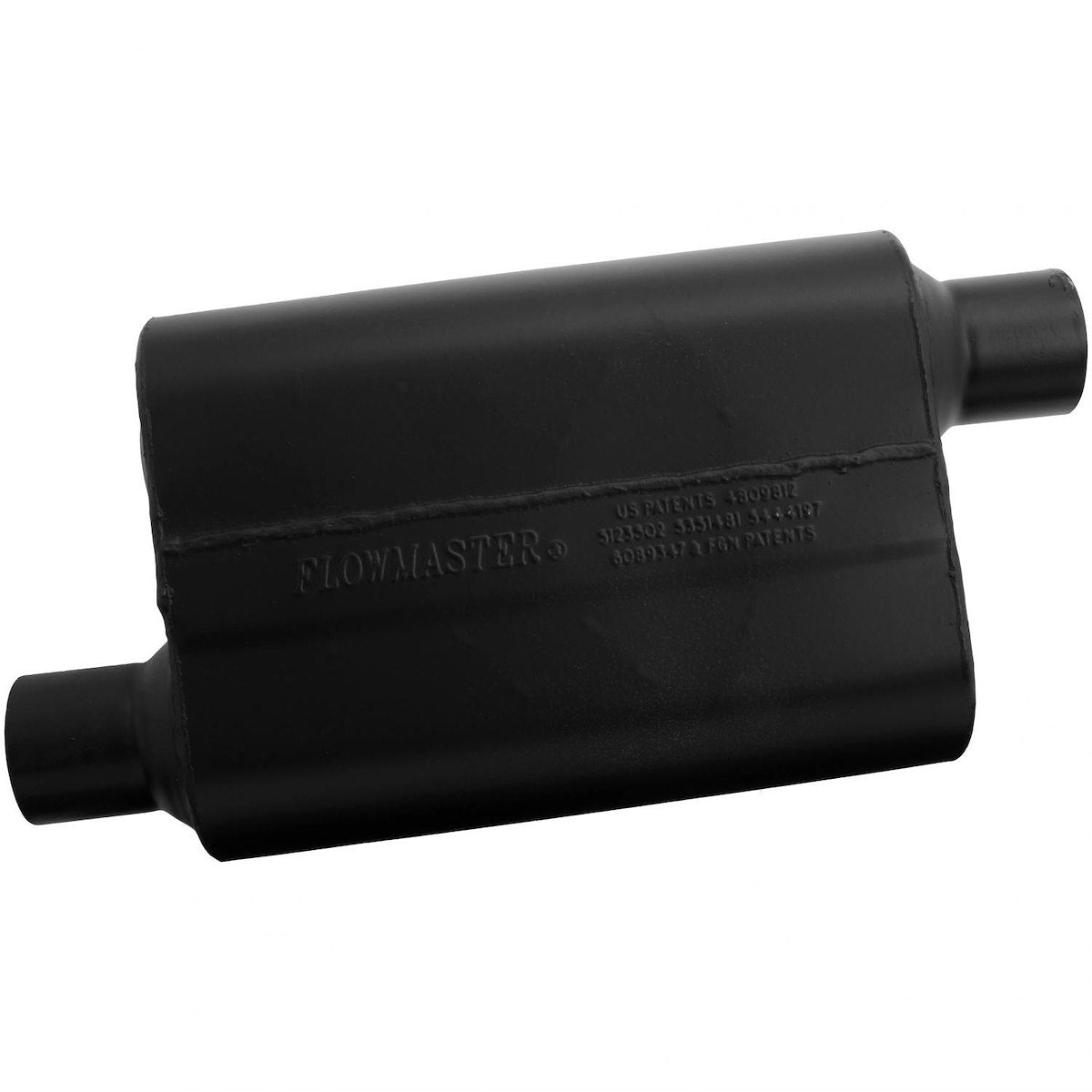 Flowmaster Exhaust Muffler, Super 44 Delta Flow, 13 in Body/19 in Overall Length - 942548