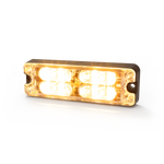 Ecco Electronic Warning Light, ED3511 Series, 3.3 in Length x 1.1 in Width x 0.5 in Height, Amber LED - ED3511A