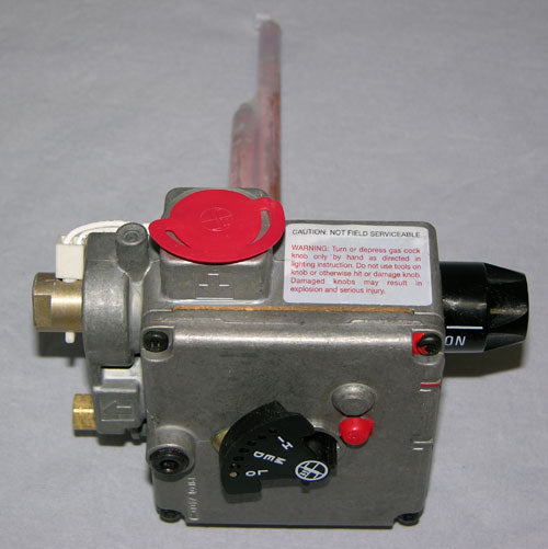 Suburban Mfg Water Heater Gas Valve, 3/8 in NPT Inlet x 1/4 in Loxit Outlet - 161111