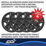 Coast2Coast Wheel Skins & Styled Wheel Covers IWCIMP77BLK product image 4
