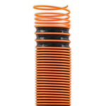 Camco Sewer Hose, 15 ft Extended Length, 3 in Diameter, Black Hose - 39861