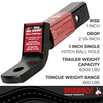 Husky Towing Ball Mounts, Hitch Balls & Shanks 31360 product image 3