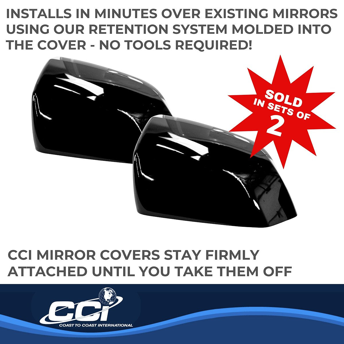 Coast2Coast Mirror Covers CCIMC67548BK product image 3