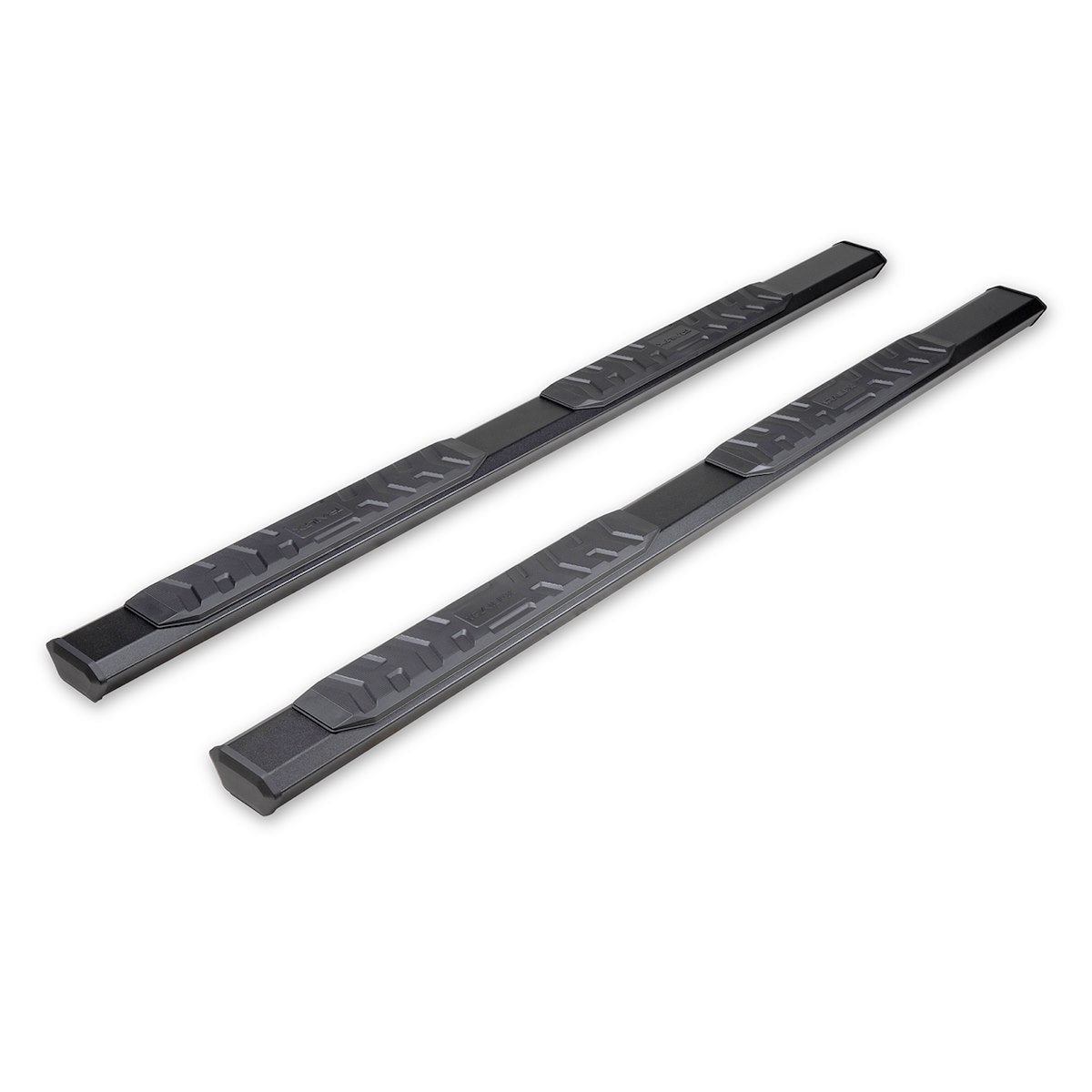 TrailFX Nerf Bar, TrailFX A4 Series, 4-1/2 in Hexagonal Straight, Titanium Black - AL4021B