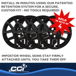 Coast2Coast Wheel Skins & Styled Wheel Covers IWCIMP486BLK product image 5