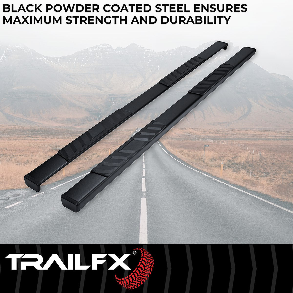 TrailFX Running Boards & Nerf Bars A4009B product image 2