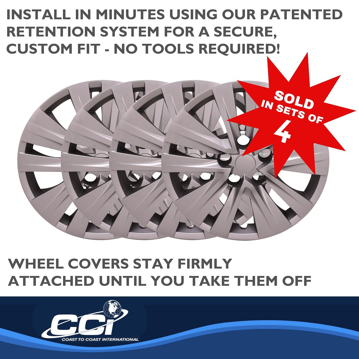 Coast2Coast Universal Wheel Covers 54616S product image 4
