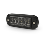 Ecco Electronic Warning Light, ED3600 Series, 3.7 in Length x 0.5 in Width x 1.4 in Height, Dual Color - Amber/White - ED3602AW