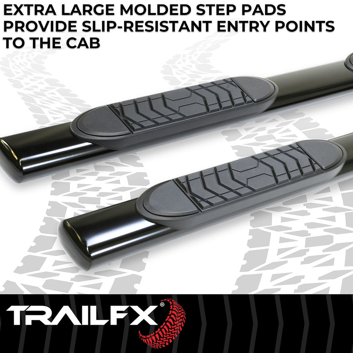 TrailFX Running Boards & Nerf Bars A7094B product image 3