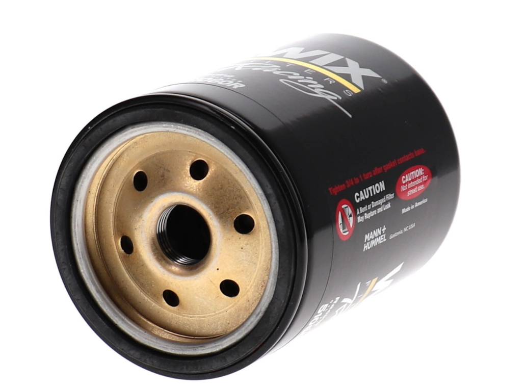 WIX Filters Oil Filter, Spin-On Style, 3.6 in Outside Diameter x 5.17 in Height, Black Housing With Wix Racing Logo - 51060R
