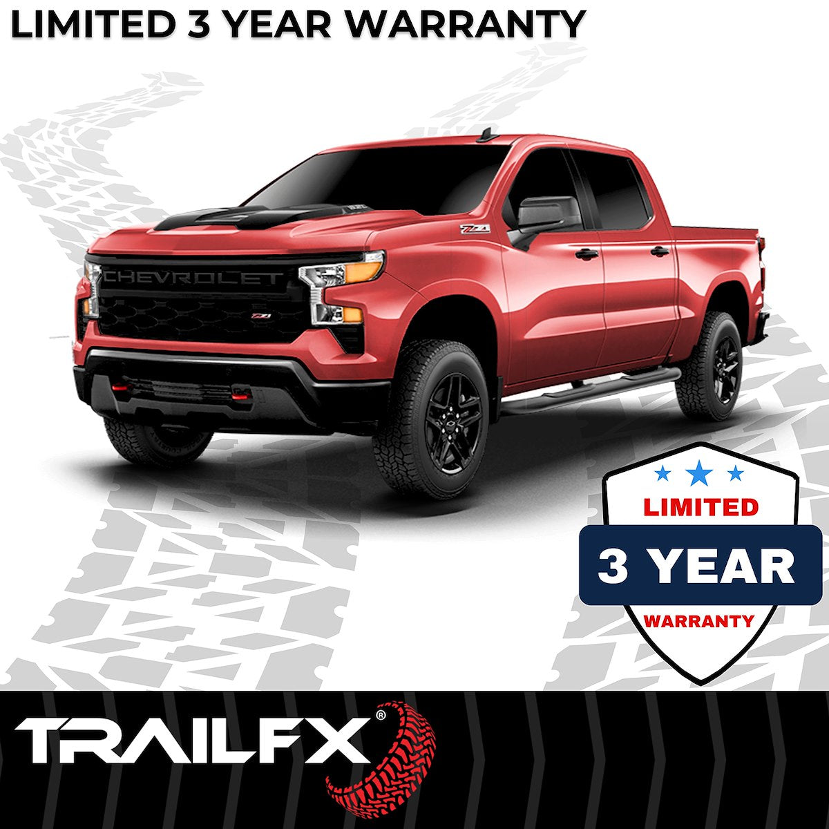 TrailFX Running Boards & Nerf Bars A1010B product image 8