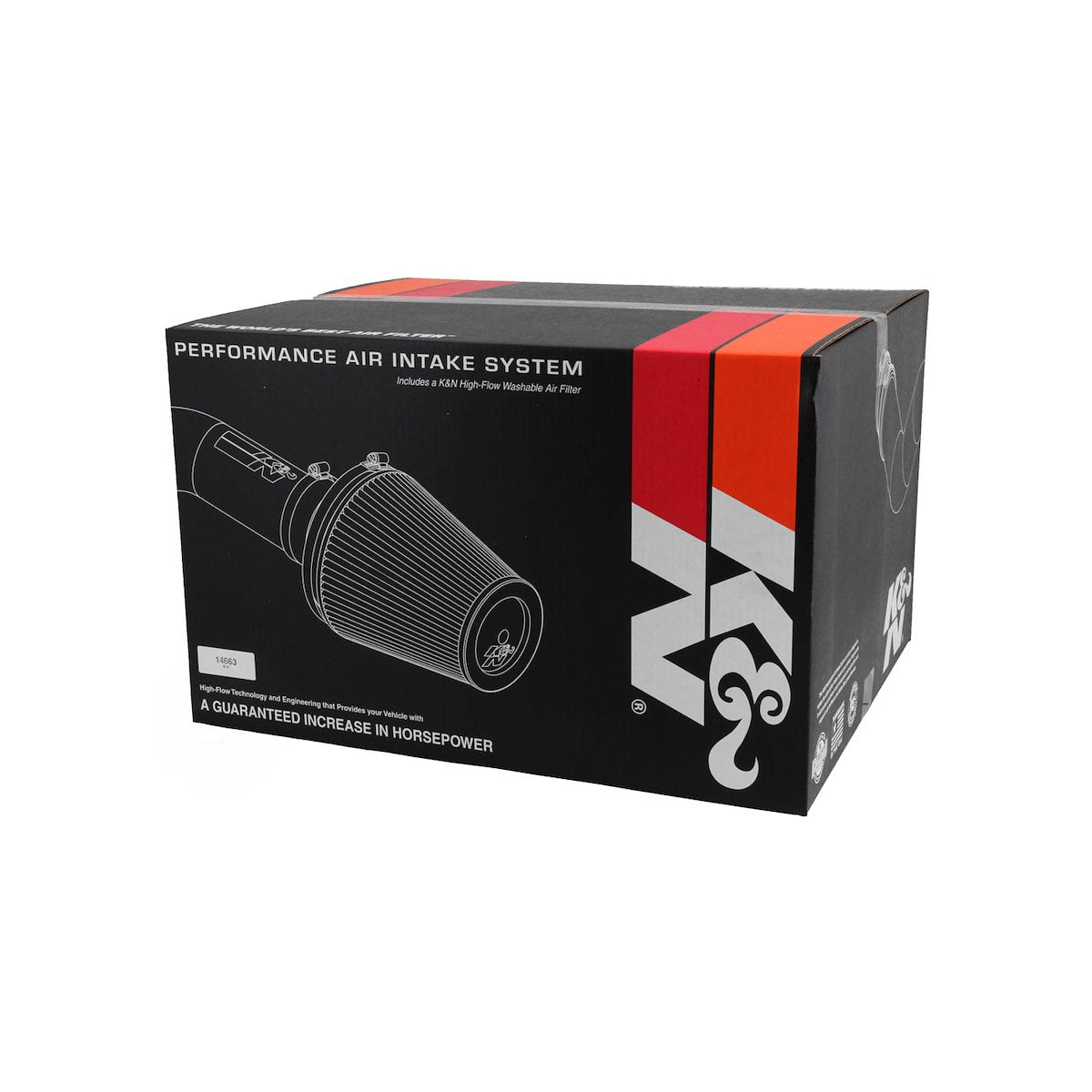 K&N Air Cleaner Assemblies and Air Intake Kits 63-1583 product image 11