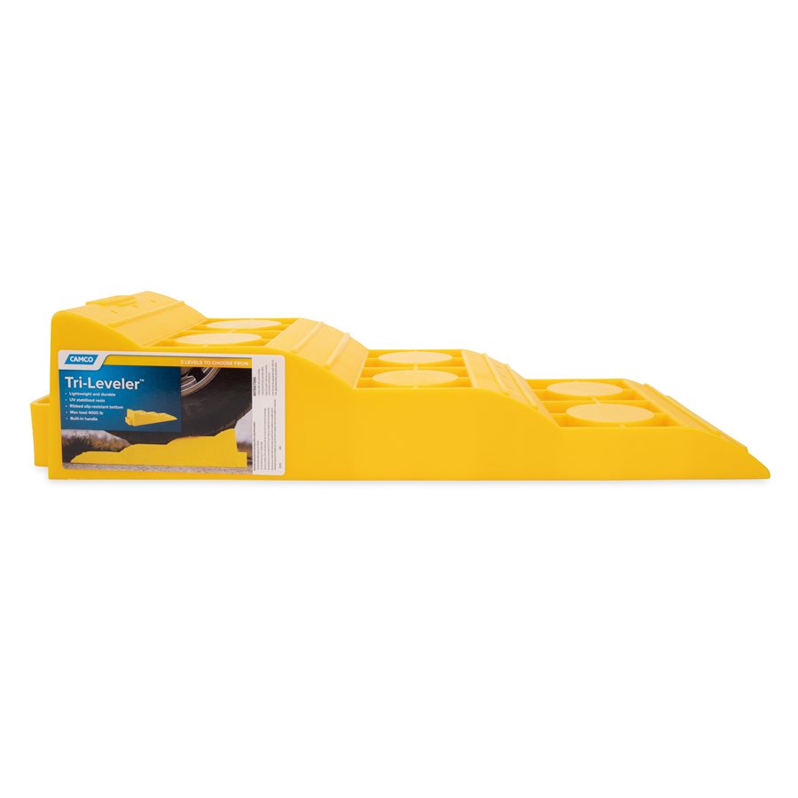 Camco Leveling Block, Up To 3-7/8 in Lift, 4000 lb Capacity - 44573