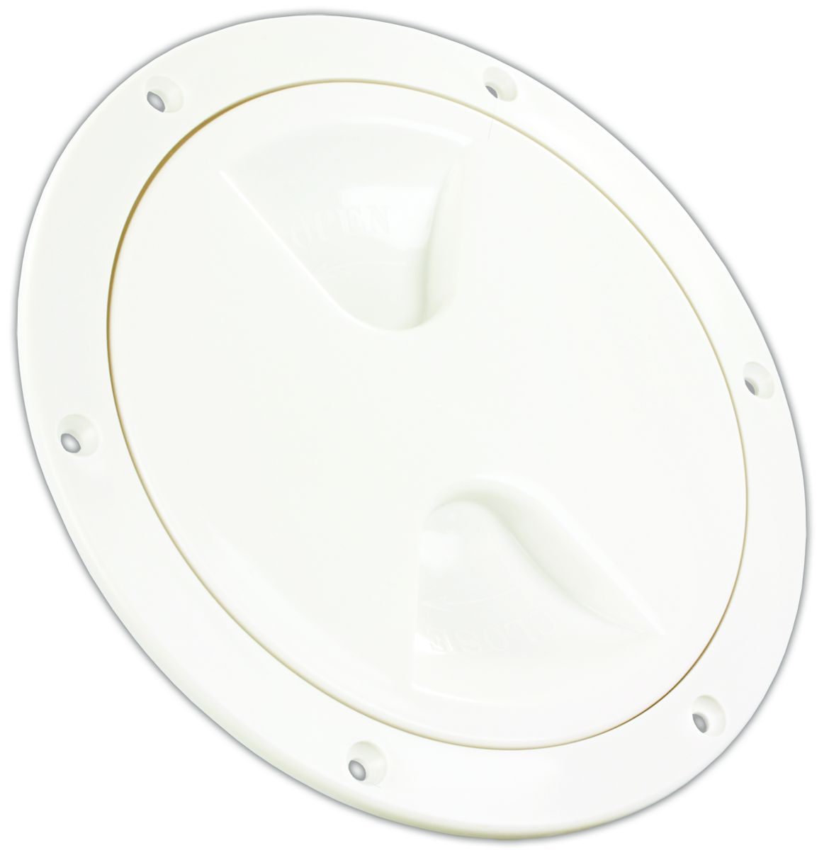 JR Products Access Door, 5-3/4 in Cutout Diameter, White - 31025