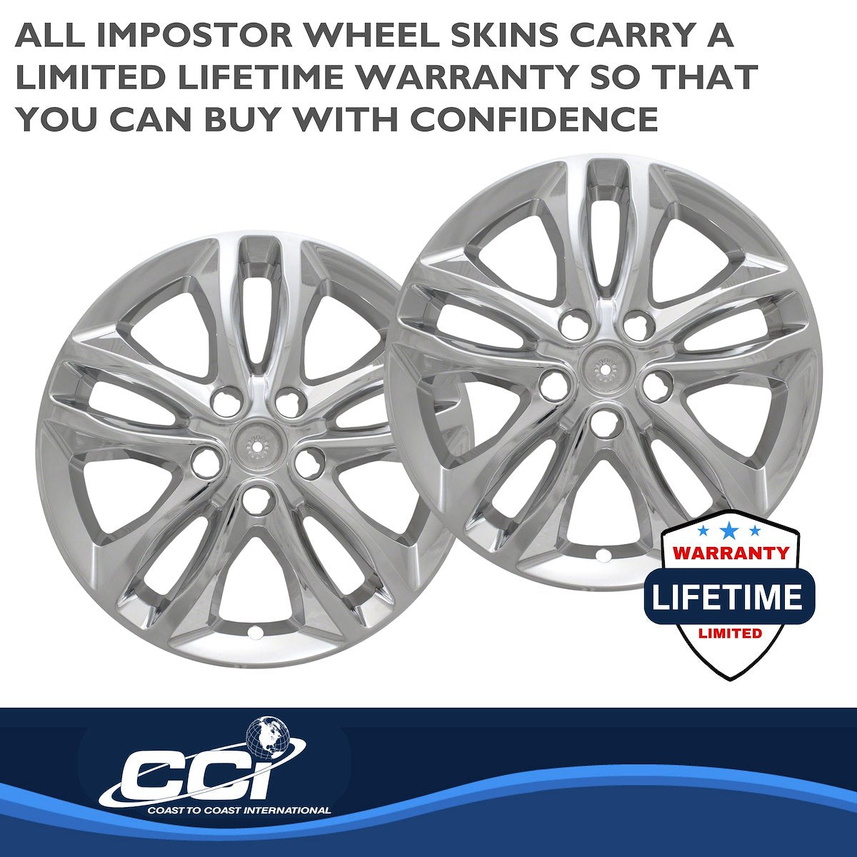 Coast2Coast Wheel Skins & Styled Wheel Covers IWCIMP406X product image 3