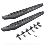 Go Rhino Running Board, RB20, Textured Powder Coated, Black Galvanized Steel - 69434680PC