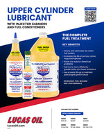 Lucas Oil Fuel Additive, Treats Up To 400 gal, 1 gal Jug - 10013