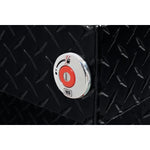 Weather Guard Tool Box, Gloss Black, Aluminum, 20 in Length x 72 in Width x 18 in Height - 127-5-04