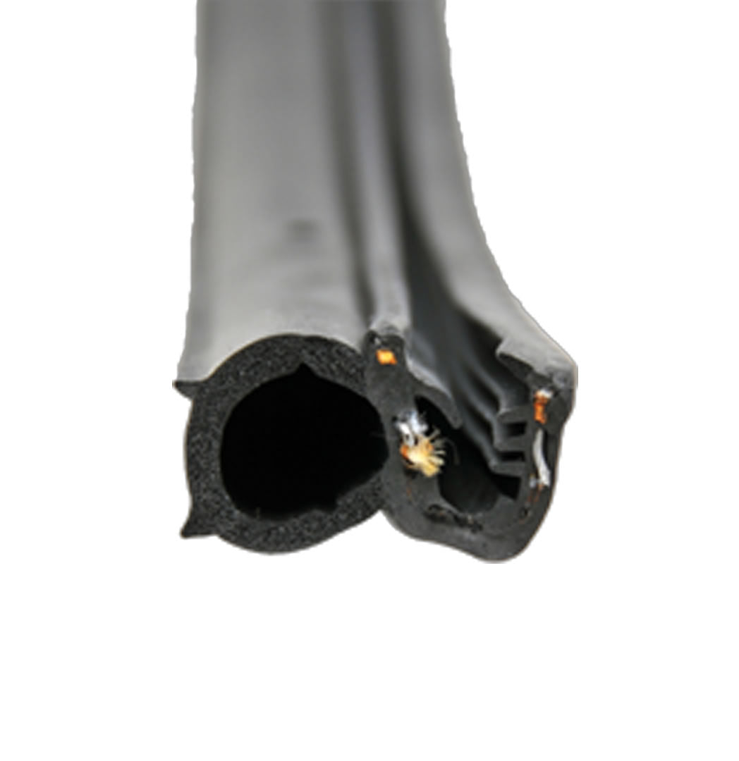 AP Products Multi Purpose Weather Stripping, 28 ft Length x 1 in Width x 3/4 in Thickness, Black - 018-088-BB