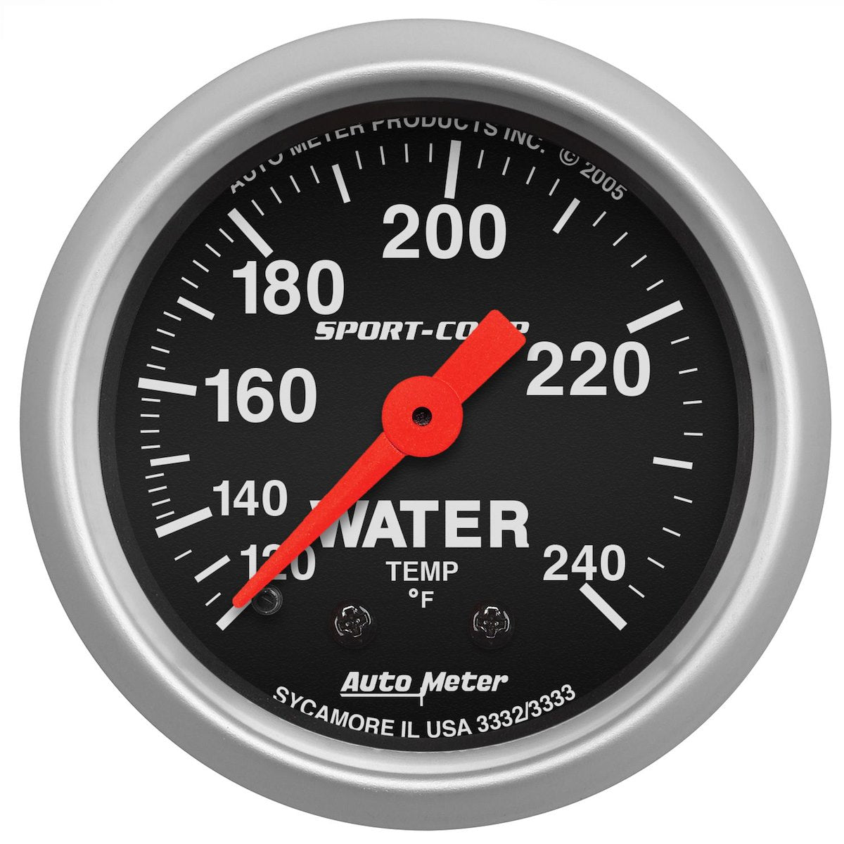 AutoMeter Engine Coolant Temperature Gauge 3332 product image 1