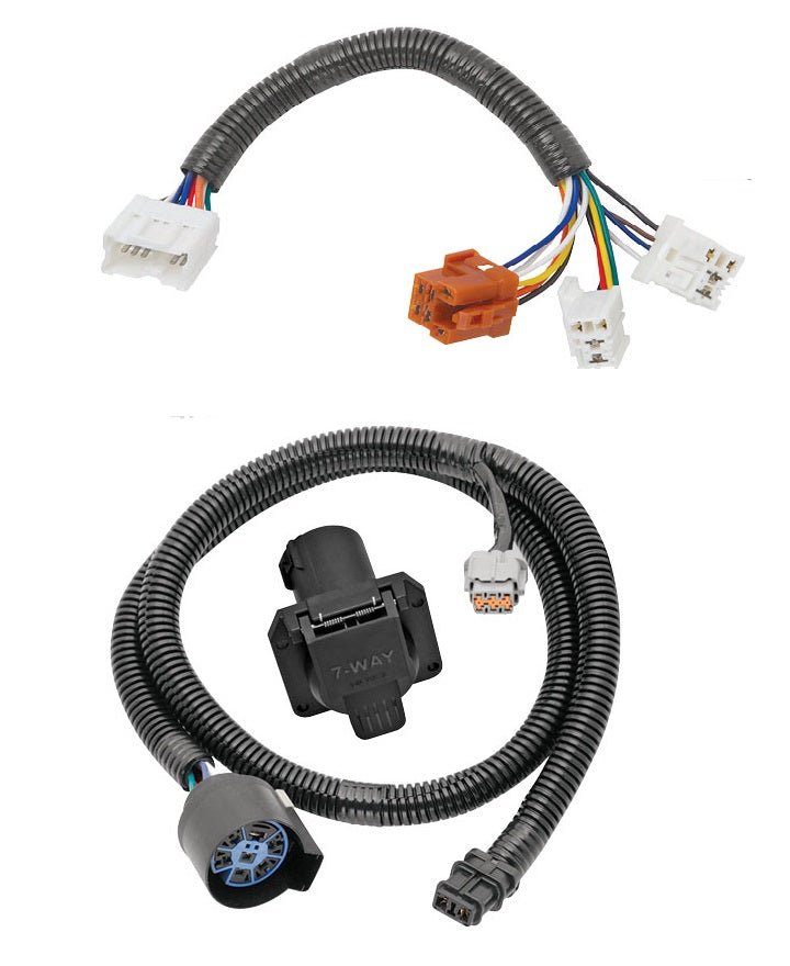 Tekonsha Trailer Wiring Connector, 7-Way Replacement for OEM Wiring Harness - 118266