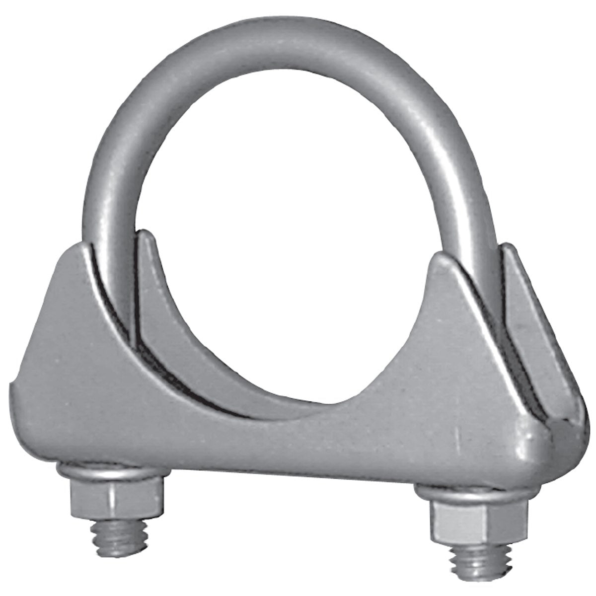 Nickson Exhaust Clamp, 1-1/2 in Diameter, Steel - 00080