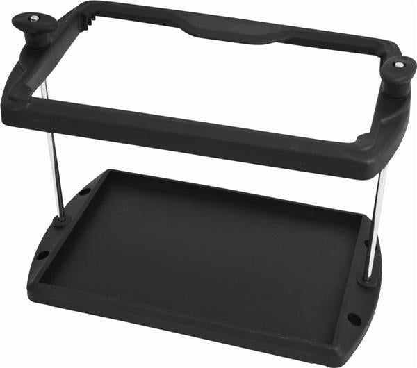 Attwood Marine Battery Tray, For Use With 27/27M Series Battery, Black, 12 in Length x 6-7/8 in Width Inside Dimensions - 9095-5