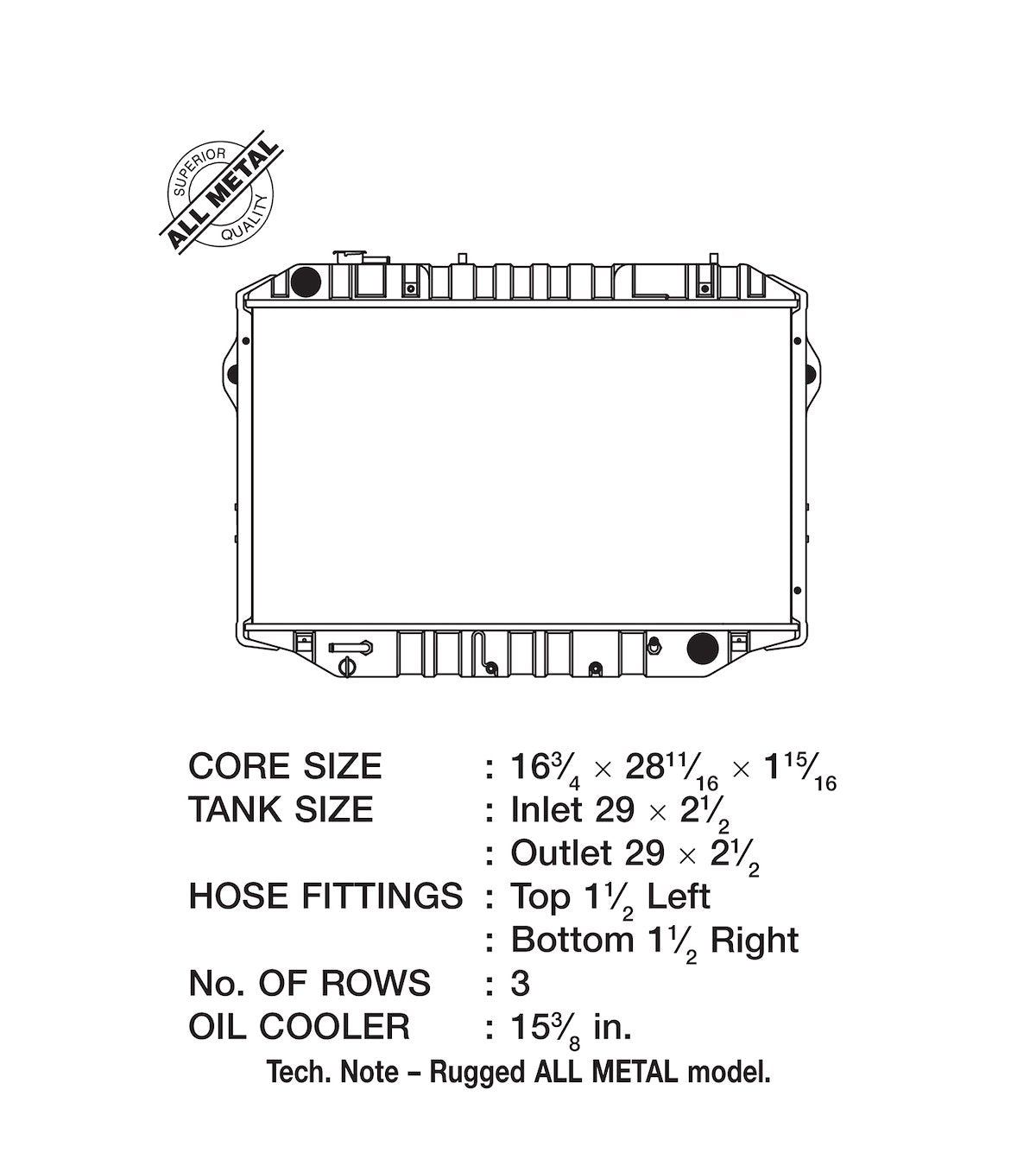 CSF Cooling - Racing & High Performance Division Radiator 2709 product image 5