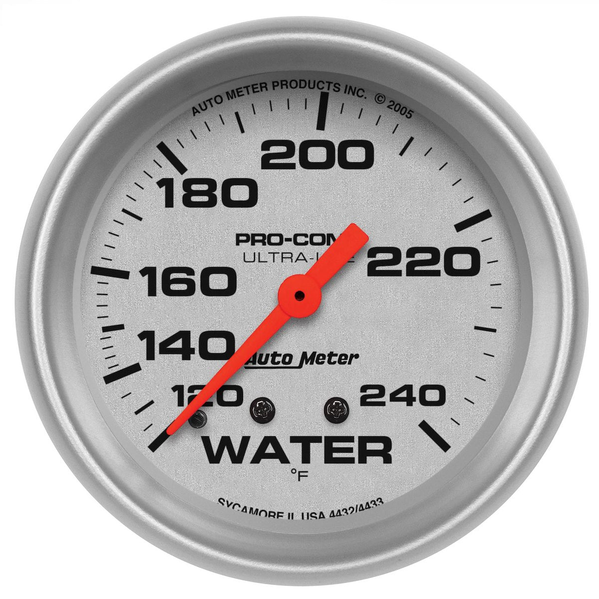 AutoMeter Engine Coolant Temperature Gauge 4432 product image 1