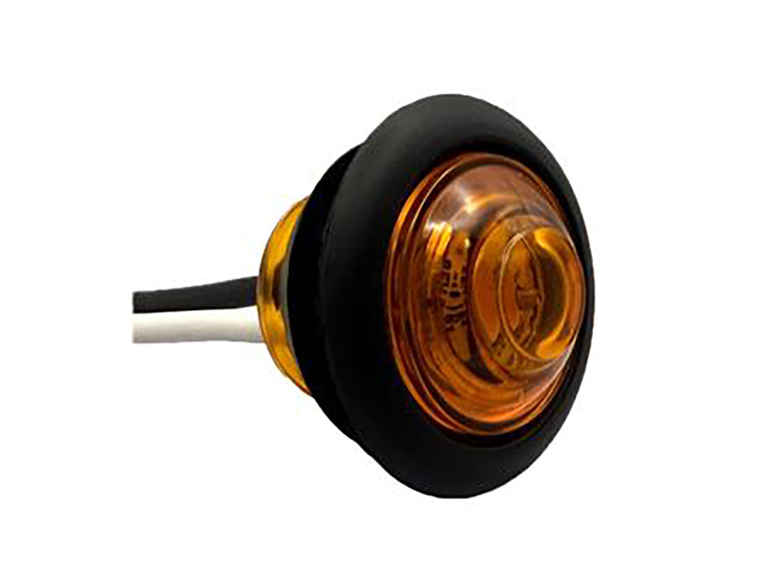 RV Designer Side Marker Light - LED, Black Trim, LED Bulb - L922