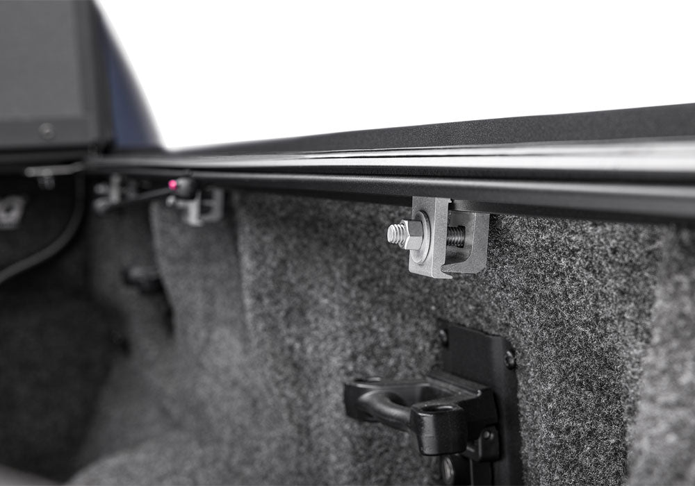 Extang Tonneau Cover, 2 Folds/3 Panels, Textured Powder Coated Matte Black, Aluminum - 80456