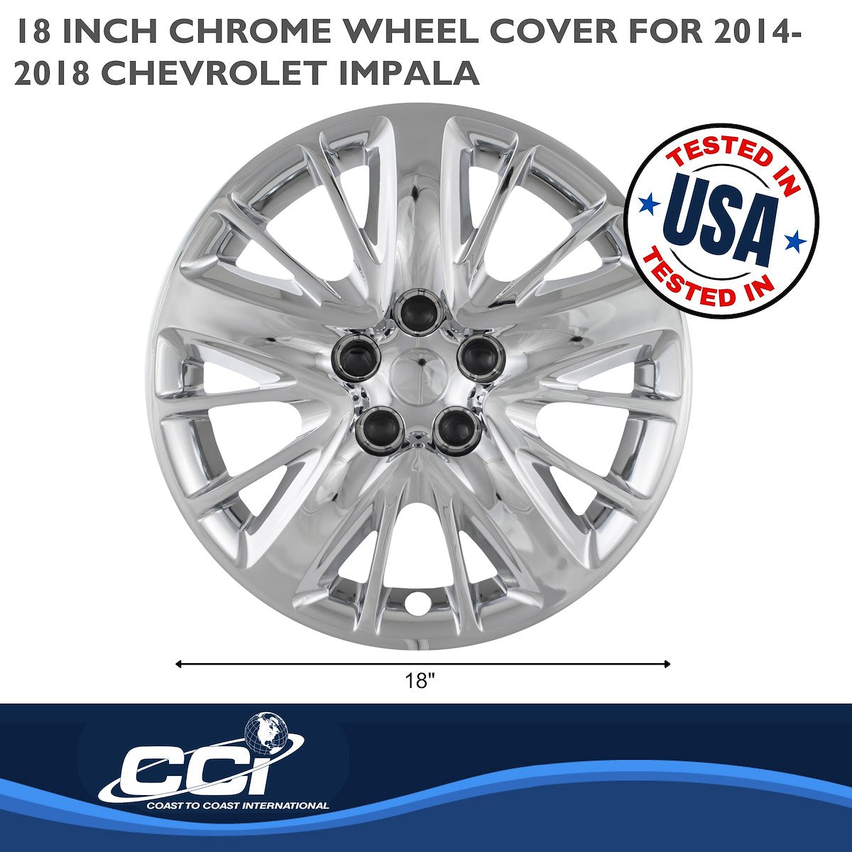Coast2Coast Universal Wheel Covers IWC47218C product image 2