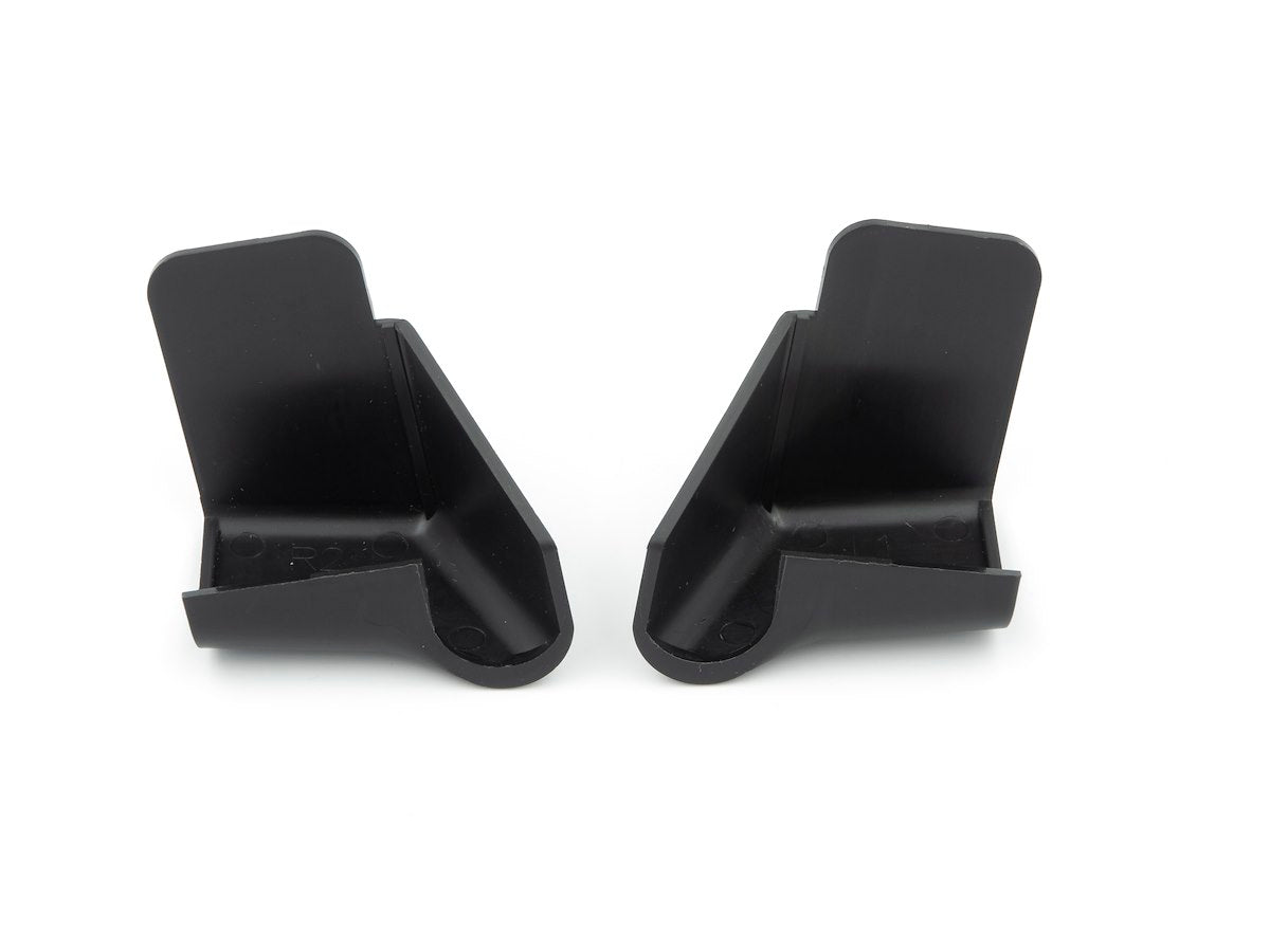 B&B Molders Drip Rail Gutter Spout, Black, Set of 4 - 94169