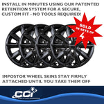 Coast2Coast Wheel Skins & Styled Wheel Covers IWCIMP481BLK product image 4