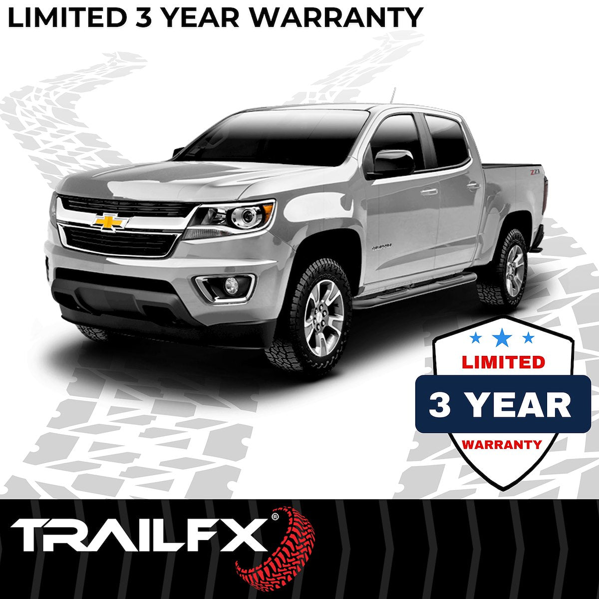 TrailFX Running Boards & Nerf Bars A0057B product image 7