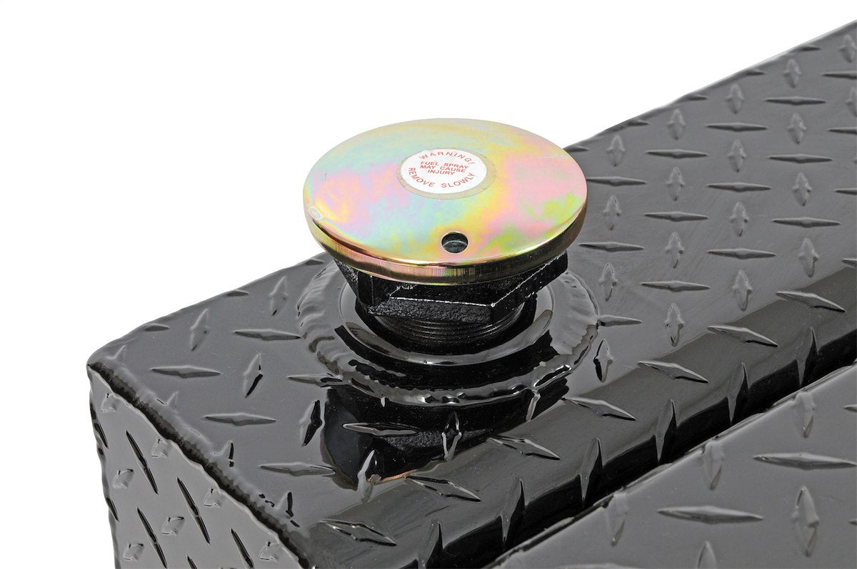 Dee Zee Liquid Transfer Tank, 19-3/4 in Length x 56-1/4 in Width x 17-5/8 in Height Chest, 111 gal Capacity, Black Diamond Tread Aluminum - DZ92656B