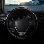 Plasticolor Steering Wheel Cover, Elite Series, For 14-1/2 To 15-1/2 in Wheels, Black - 006729R01