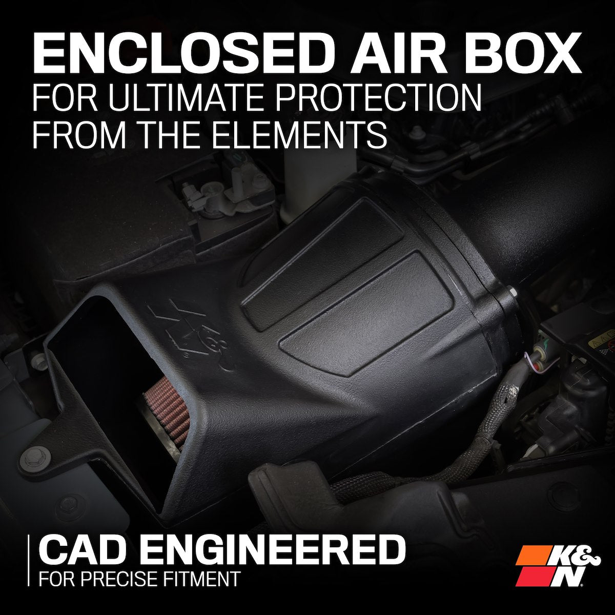 K&N Air Cleaner Assemblies and Air Intake Kits 63-1597 product image 4
