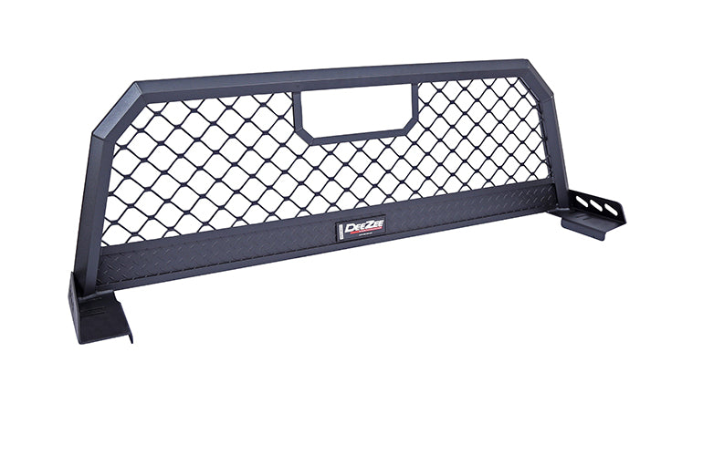 Dee Zee Headache Rack, Textured, Black, Aluminum - DZ95090TB