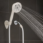 Oxygenics/ ETL Shower Head, Hand Held With 72 in Hose, With 10 Function Spray Settings, 5 in Outer Diameter - 51799