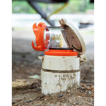 Camco Sewer Hose Connector, Translucent Bayonet Elbow Fitting With 4-in-1 Adapter - 39736