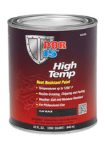 Por 15 Paint, Flat Black, 1 qt - 44104