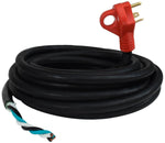 Valterra Power Cord, 30 amp, 25 ft Length, Black - A10-3025END