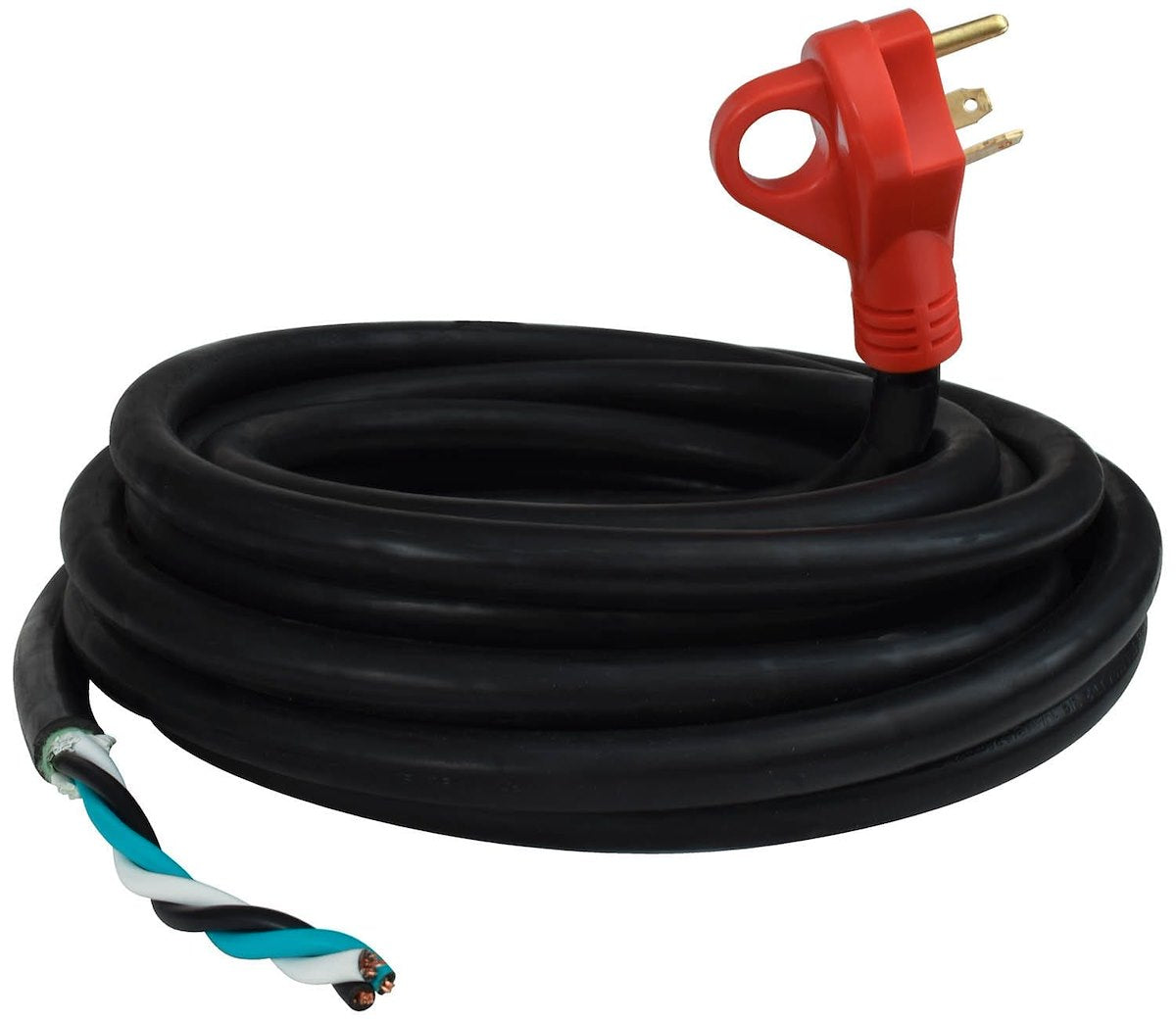 Valterra Power Cord, 30 amp, 25 ft Length, Black - A10-3025END