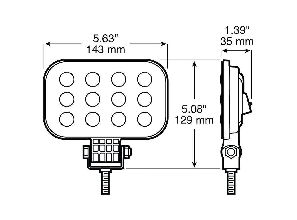 Peterson Manufacturing Trailer & Marker Lights M906-MV-AMP product image 3