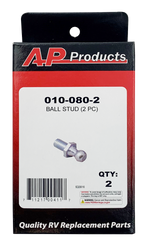 AP Products Multi Purpose Lift Support Ball Stud, 10 Millimeter, Set Of 2 - 010-080-2