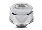 Ford Performance Crankcase Breather Cap, Chrome With Ford Racing Logo - 302-215