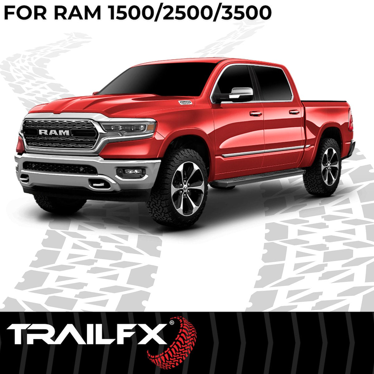 TrailFX Running Boards & Nerf Bars AL6011B product image 8