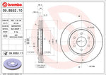 Brembo Brake Rotors 09B55211C02 product image 2