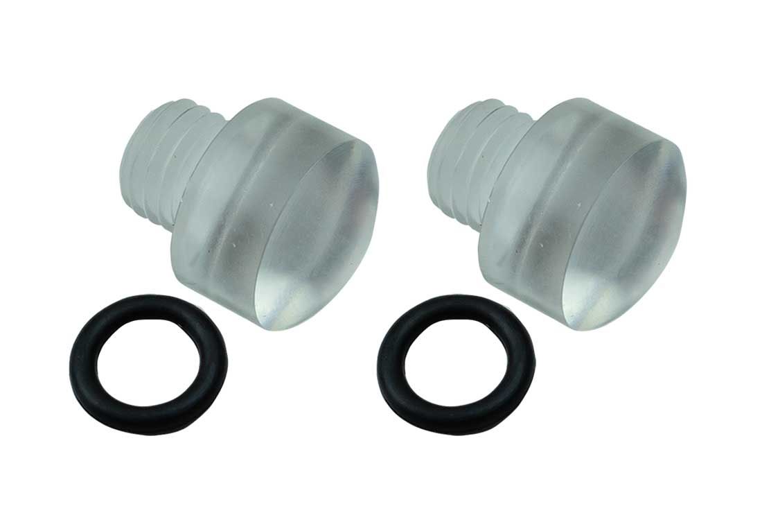 Moroso Carburetor Float Bowl Sight Plug, 2, Set of 2 - 65226